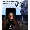 TORRAS 3-Year Ultimate Durability for iPhone Air Camera Lens Protector-1:1 Invisible Fit & Ultra Clarity, Military-Grade 9H+ Aerospace Glass Anti-Scratch Easy Installation,Black(Deep Blue)