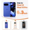 TORRAS Q3 Spin Magnetic 360 Stand for Google Pixel 10 Pro Case / 10 Case, Fit for Magsafe, 4X Military Grade Protection, Shockproof Pixel 10 Pro Phone Case with Stand, Translucent Black(Blue)