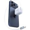 TORRAS FlexLine 40W for iPhone 17 Charger, Fast Charging Retractable USB C Charger Block with Cable, Dual-Port GaN Ⅲ Type C Adapter for iPhone 16 Pro Max/iPhone 16/iPhone 15 with Foldable Plug