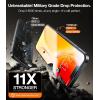 TORRAS Military-Grade Shatterproof for iPhone 16 Pro Max Screen Protector [9H+ Aerospace Tempered Glass＆ One-Step Installation] Full Coverage Fit Bubble Free Top-Notch Protection, 2 Pack, GlassGo X(iPhone 16e/14/13 Pro/13 (6.1 inch))