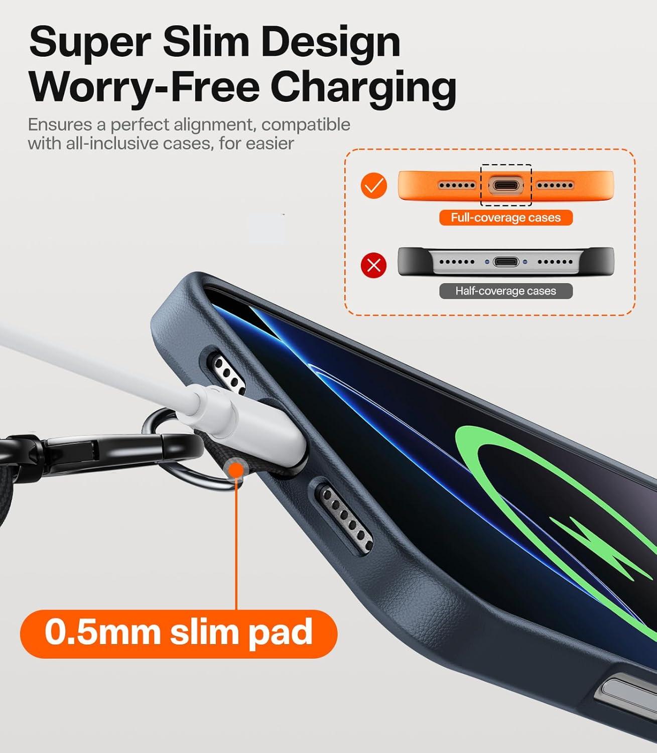 imageTORRAS Phone Lanyard Crossbody with 2 Phone Tabs Adjustable Anti Theft Phone Strap for All Phones Premium Metal Buckles SkinFriendly Universal Cell Phone Neck lanyard for Travel Essentials Black5purple