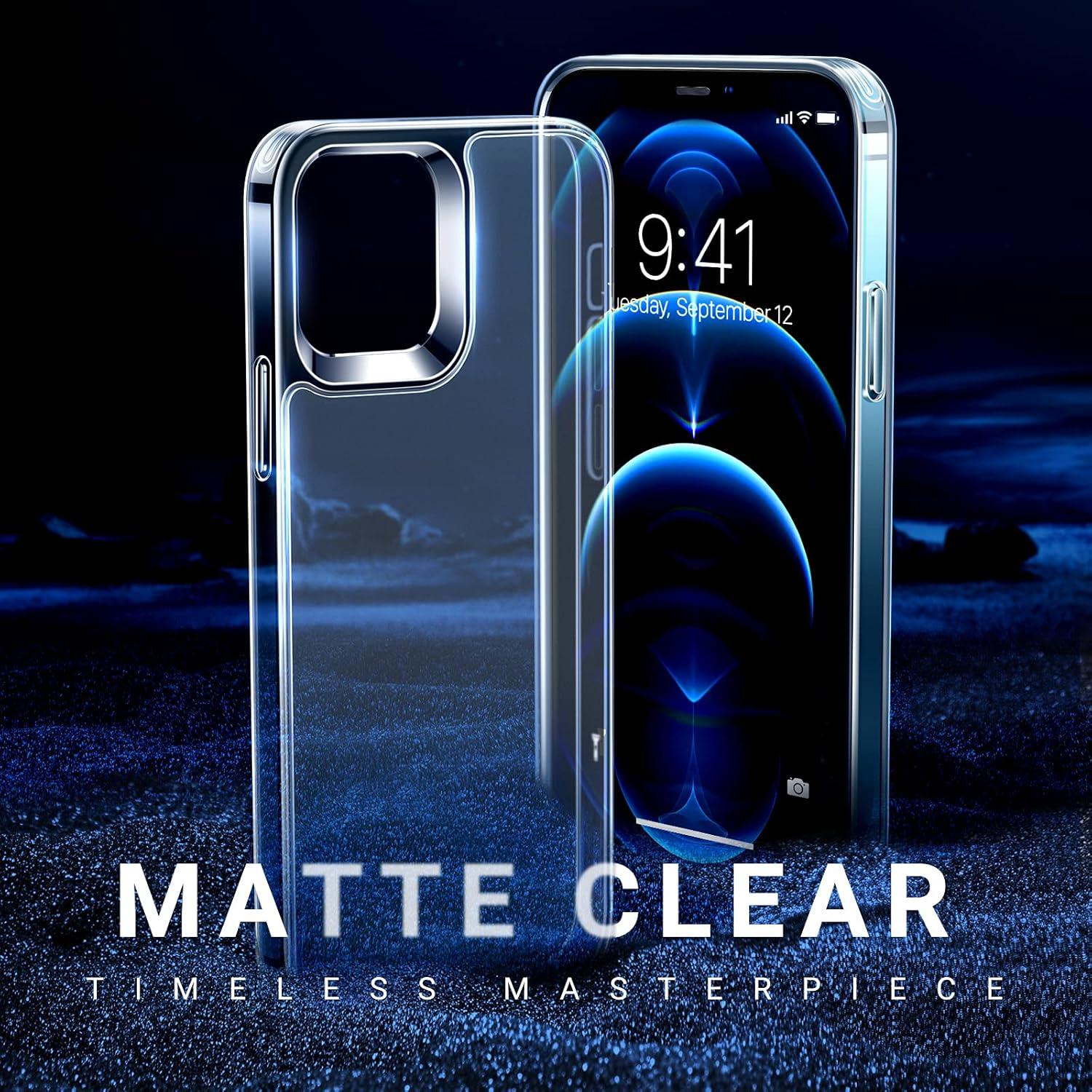 imageTORRAS Shockproof for iPhone 17 Pro Max Case with Camera Control Button 12FT Military Grade Drop Protection Enhanced Grip amp Soft Touch Translucent Slim 17 Pro Max Case with 3 Colors Buttons BlackClear