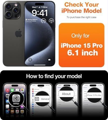 imageTORRAS Shockproof for iPhone 17 Pro Max Case with Camera Control Button 12FT Military Grade Drop Protection Enhanced Grip amp Soft Touch Translucent Slim 17 Pro Max Case with 3 Colors Buttons BlackBlack