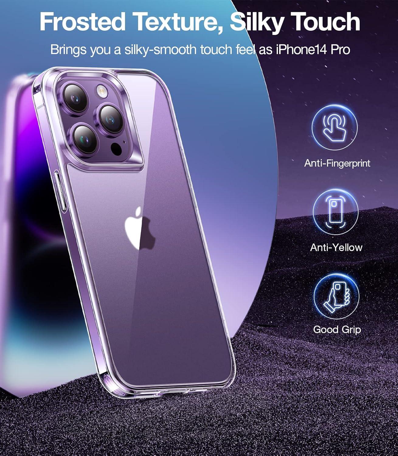 imageTORRAS Shockproof for iPhone 17 Pro Max Case with Camera Control Button 12FT Military Grade Drop Protection Enhanced Grip amp Soft Touch Translucent Slim 17 Pro Max Case with 3 Colors Buttons BlackClear