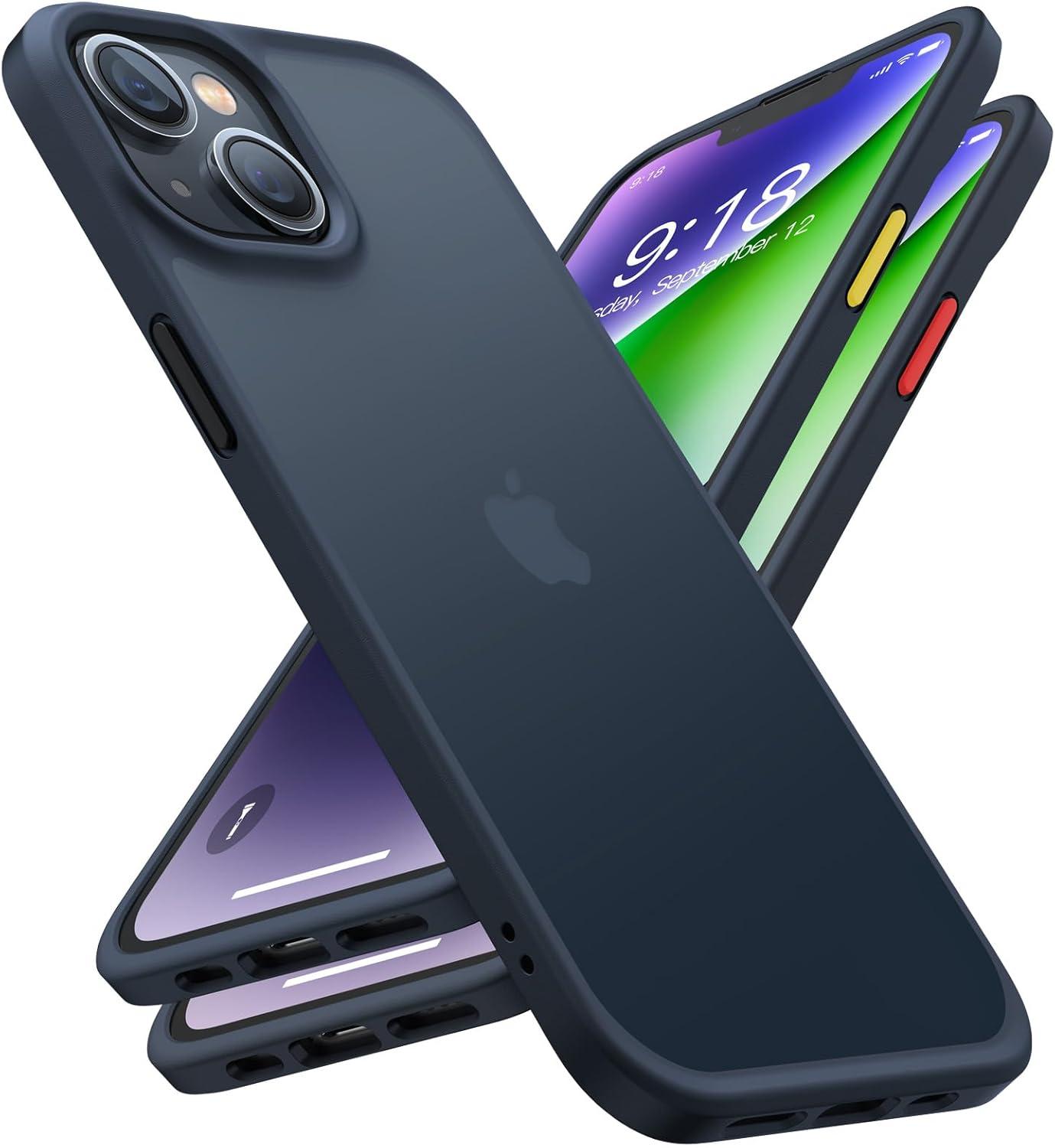 imageTORRAS Shockproof for iPhone 17 Pro Max Case with Camera Control Button 12FT Military Grade Drop Protection Enhanced Grip amp Soft Touch Translucent Slim 17 Pro Max Case with 3 Colors Buttons BlackBlack