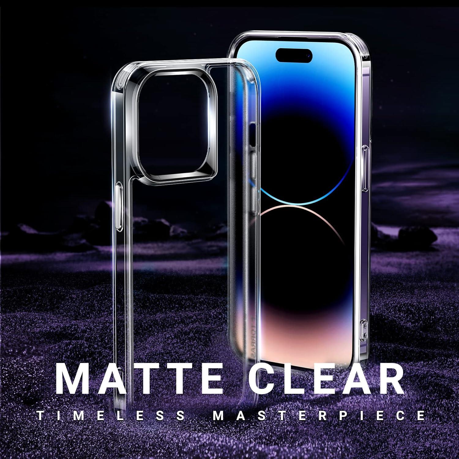 imageTORRAS Shockproof for iPhone 17 Pro Max Case with Camera Control Button 12FT Military Grade Drop Protection Enhanced Grip amp Soft Touch Translucent Slim 17 Pro Max Case with 3 Colors Buttons BlackClear