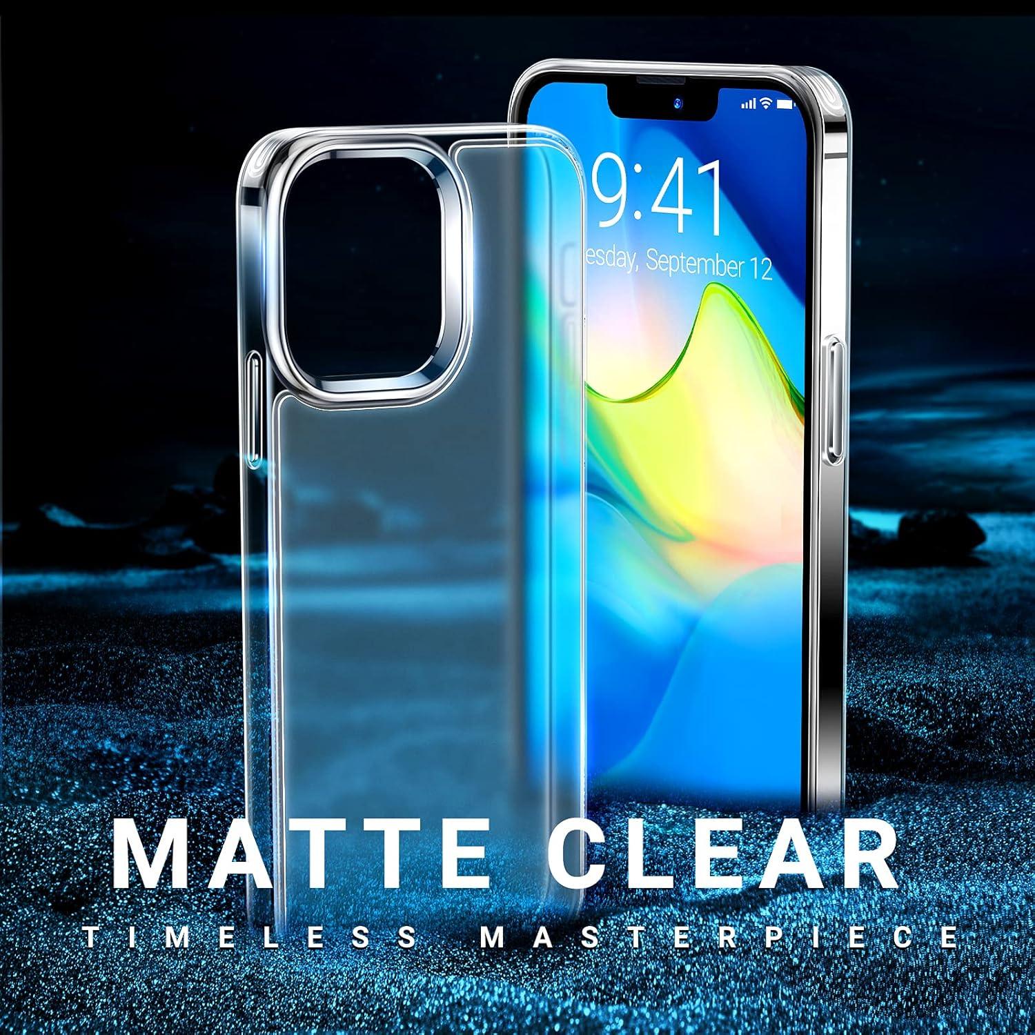 imageTORRAS Shockproof for iPhone 17 Pro Max Case with Camera Control Button 12FT Military Grade Drop Protection Enhanced Grip amp Soft Touch Translucent Slim 17 Pro Max Case with 3 Colors Buttons BlackClear