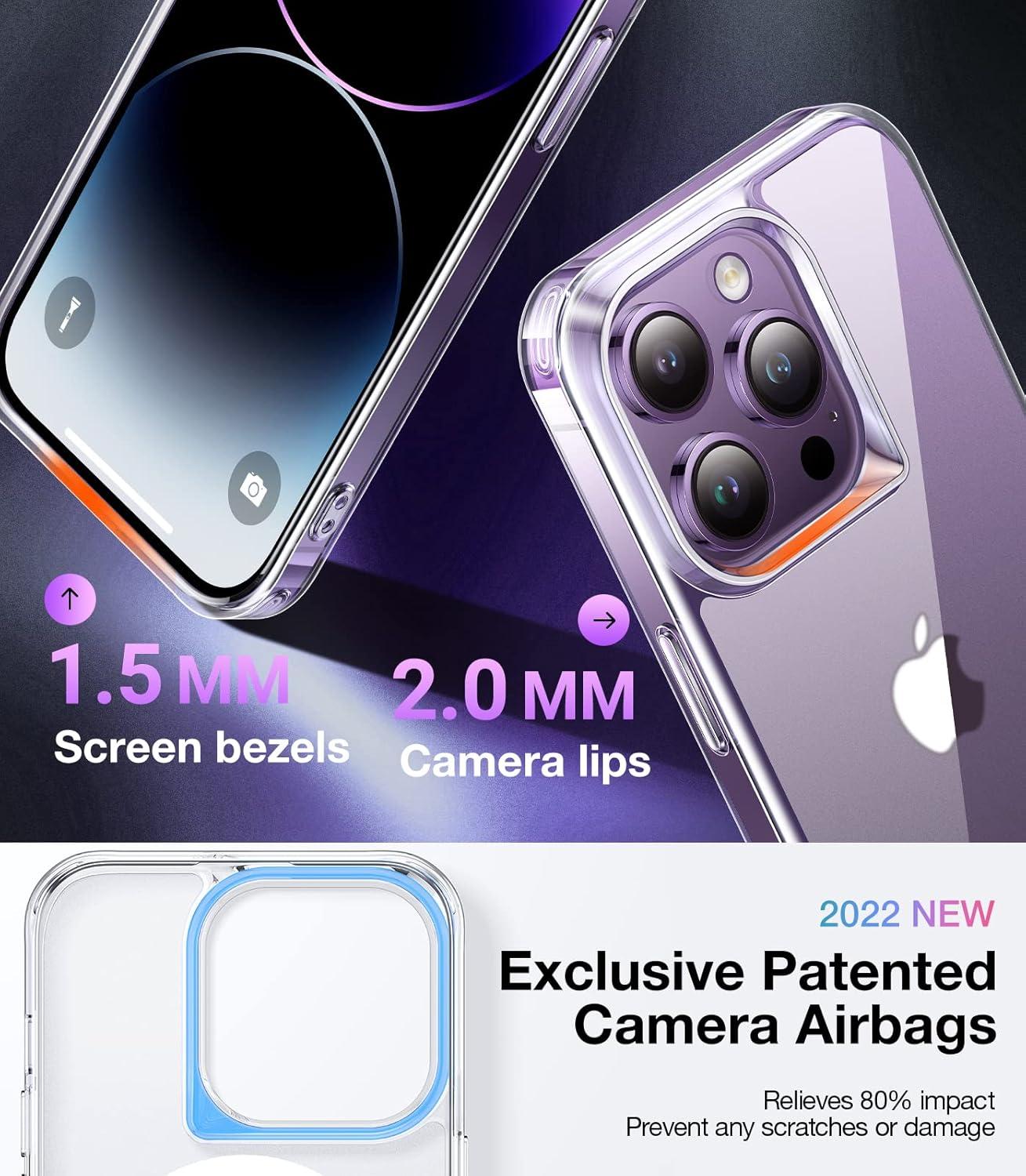 imageTORRAS Shockproof for iPhone 17 Pro Max Case with Camera Control Button 12FT Military Grade Drop Protection Enhanced Grip amp Soft Touch Translucent Slim 17 Pro Max Case with 3 Colors Buttons BlackClear