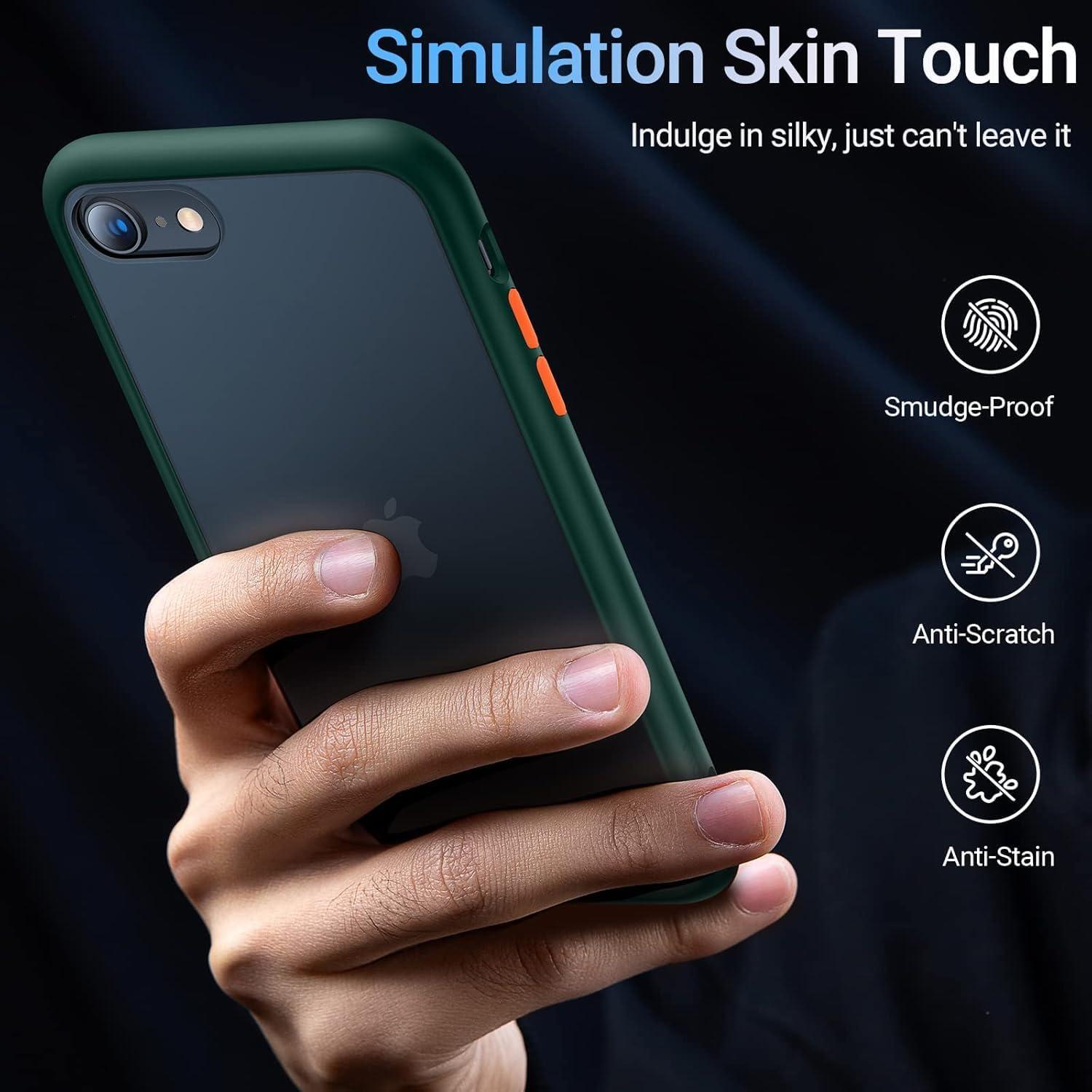 imageTORRAS Shockproof for iPhone 17 Pro Max Case with Camera Control Button 12FT Military Grade Drop Protection Enhanced Grip amp Soft Touch Translucent Slim 17 Pro Max Case with 3 Colors Buttons BlackGreen