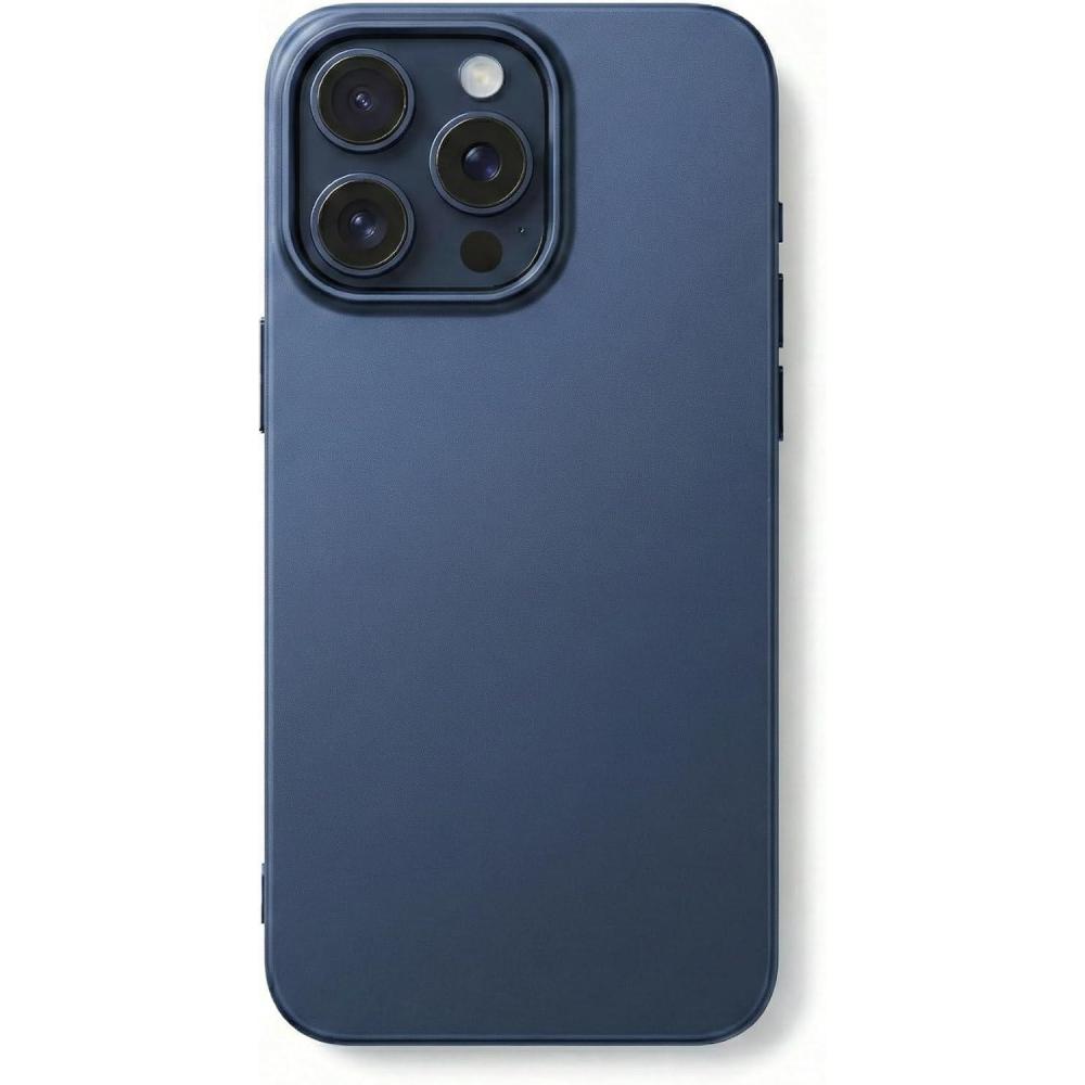 imageTORRAS Magnetic SlimFit for iPhone 16 Pro Max Case 69 inch UltraThin 16 ProMax Phone Case Compatible with MagSafe Light AntiScratch Matte Hard PC Bayer OriginFit Black4Navy