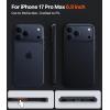 TORRAS Magnetic Slim-Fit for iPhone 17 PRO MAX Case, Ultra-Thin 17 ProMax Phone Case Compatible with MagSafe, Light Anti-Scratch Matte Hard PC Bayer 6.9 inch OriginFit, Glossy Orange(1-Black)