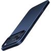 TORRAS Slim Fit for iPhone 12 Pro Max Case Ultra-Thin Cover with Non-Slip Grip & No Fingerprint Hard Plastic Super Slim Phone Case for iPhone 12 Pro Max Phone Case 6.7 inch, Space Black(Deep Blue)