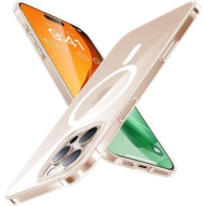 TORRAS Magnetic Slim-Fit for iPhone 16 Pro Max Case, Ultra-Thin 16 ProMax Phone Case Compatible with MagSafe, Light Anti-Scratch Matte Hard PC Bayer 6.9 inch OriginFit, Clear