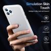 TORRAS Shockproof Compatible for iPhone 11 Pro Max Case, [Military Grade Drop Protection] [Anti-Scratches] Translucent Matte Hard PC Back with Soft Edges, Non-Slip Phone Case, Smoke White