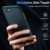 TORRAS Shockproof iPhone SE 2020 Case & iPhone 8 Case [Military Grade Drop Test] Translucent Matte Hard PC Back & Silicone TPU Bumper, Protective & Slim Fit for iPhone 7 case & SE2, Green(Green)