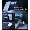 TORRAS 3 in 1 Charging Station with MagSafe Charger Stand, Cooling 15W Max Fast Charging, Foldable Wireless Charger for iPhone 15/14/13/12, Apple Watch S1-8/Ultra, AirPods(30W USB-C Charger Included)