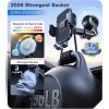 TORRAS Military-Grade Phone Holders for Your Car【96+LBS Strongest Suction】Car Phone Holder Mount, Ultra-Durable Cell Phone Car Mount Truck for Dashboard Windshield Vent for iPhone 17 16 15 Pro Max Air(Navy Blue)