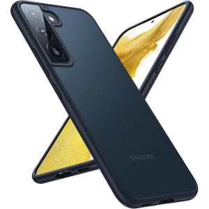 TORRAS Shockproof for Samsung Galaxy S25 Ultra Case, 12FT Military-Grade Protection, Slim Case for Samsung S25 Ultra Case, Matte Translucent Black, Thin, 6.9” Guardian Series(Black)