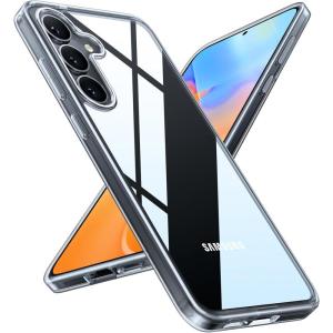 TORRAS Shockproof for Samsung Galaxy S25 Ultra Case, 12FT Military-Grade Protection, Slim Case for Samsung S25 Ultra Case, Matte Translucent Blue, Thin, Guardian Series(S25-Clear)