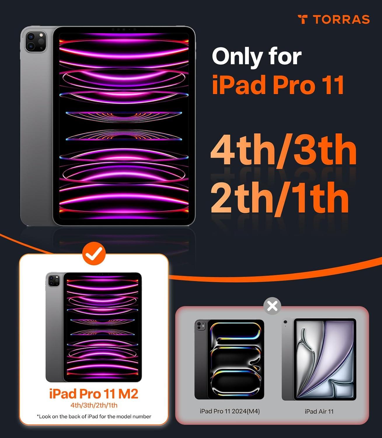 imageTORRAS Ostand K1 Guardian for iPad Pro 129 inch Case 2022 M2 amp 2021 M1 Ultra Stable Stand Multiple Adjustable Viewing Angles Slim Protective Kickstand iPad Pro 129 Case with Pencil Holder BlackBlack