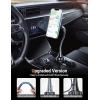 [Upgraded 15in] TORRAS Magnetic Car Cup Holder Phone Mount Adjustable Gooseneck Cup Holder Phone Holder for Car Compatible with iPhone Samsung and All Cell Phones