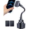 [Upgraded 15in] TORRAS Magnetic Car Cup Holder Phone Mount Adjustable Gooseneck Cup Holder Phone Holder for Car Compatible with iPhone Samsung and All Cell Phones