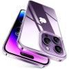 TORRAS Diamond Clear for iPhone 14 Pro Max Case, Anti-Yellowing, 12FTMil-Grade Drop Protection, Shockproof Slim Protective Hard Back Soft Bumper with Airbag for iPhone 14 ProMax Case, Crystal Clear