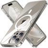 TORRAS Magnetic for iPhone 15 Pro Max Case, [Compatible with MagSafe] [Non-Yellowing] 12FT Military Grade Drop Tested Slim Protective Anti-Scratch Cover, Guardian Series, Crystal Clear 6.7″(1. Crystal Clear)