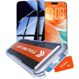 TORRAS Uncrackable for Samsung Galaxy S26 Ultra Privacy Screen Protector [Top 25° Anti Spy] [9H+ Aerospace Tempered Glass] 12Ft Military-Grade Shatterproof Screen Protector S 26 Ultra 6.9″ 2-Pack(17 Pro(6.3 inch))